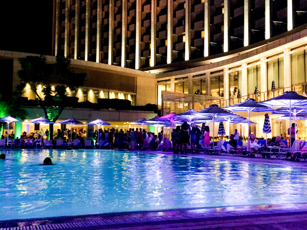 Athens Hilton Pool Party Event - The Athenian Girl