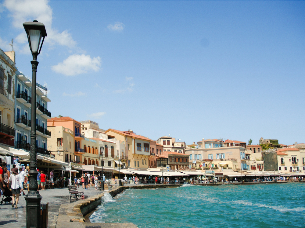 The Venetian Harbour of Chania by The Athenian Girl