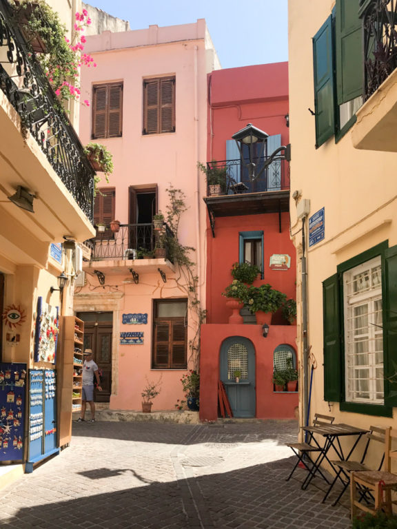 Walking through the old town of Chania by The Athenian Girl