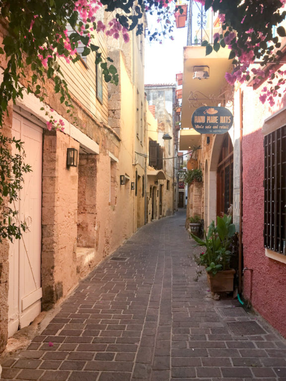 Walking through the old town of Chania by The Athenian Girl