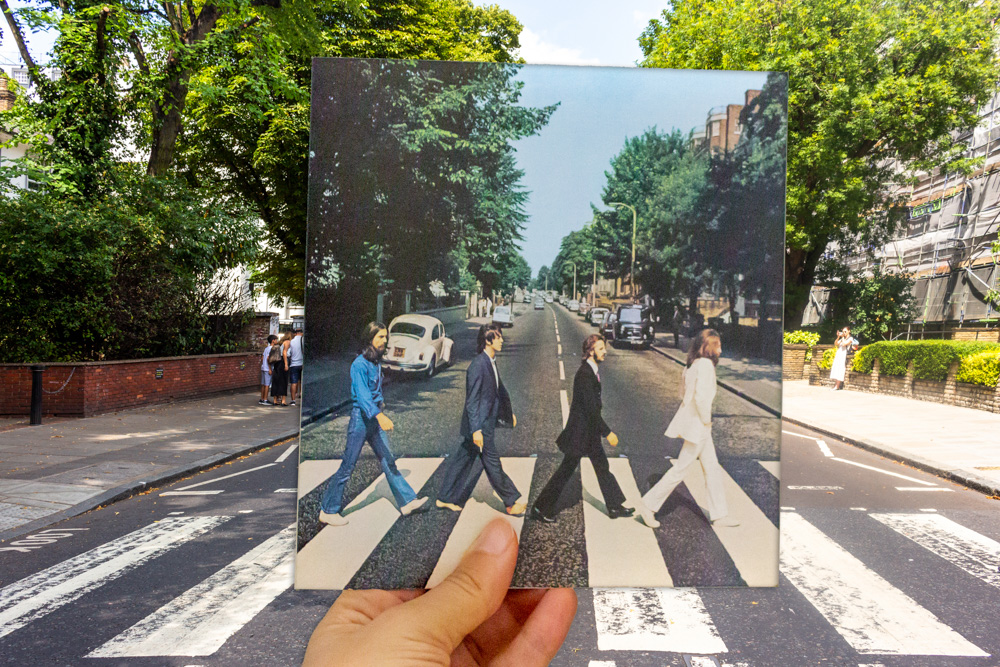 The Beatles crosswalk in Abbey Road - The Athenian Girl Blog